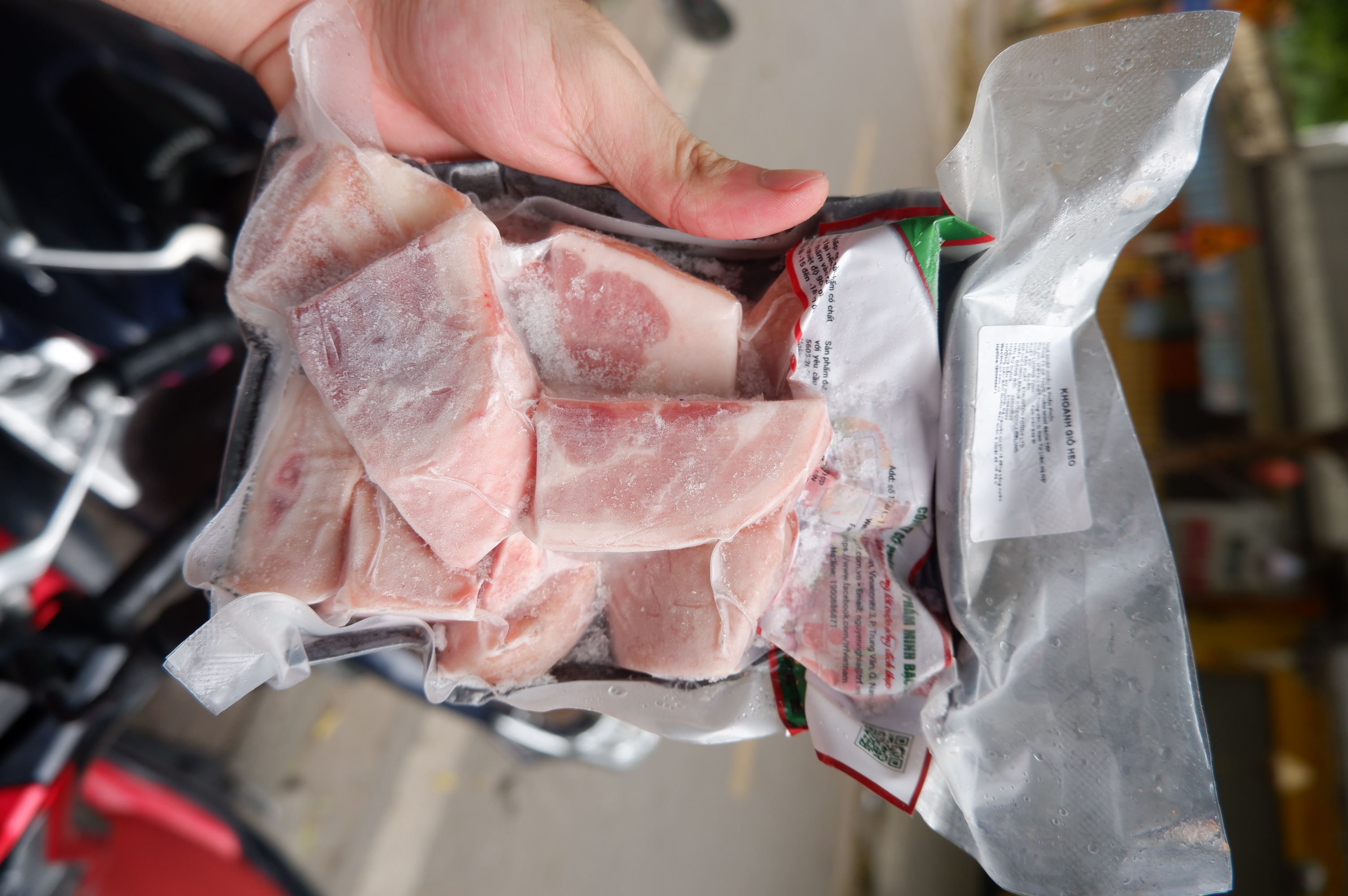 Khoanh giò (bắp giò heo) cắt sẵn nhập khẩu 500g [Giao hỏa tốc HN]