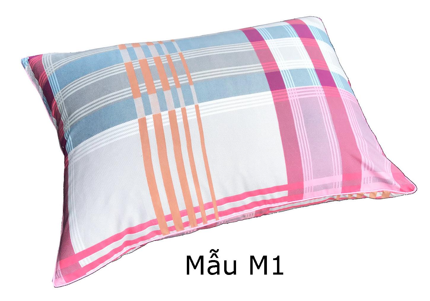 Bộ 2 vỏ gối nằm microfiber Angel 40 x 60 cm (M1-M6)