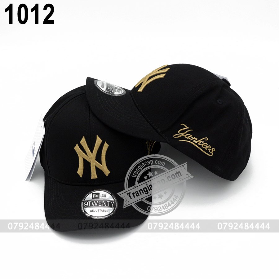 Nón kết MLB NY Yankess - Đen