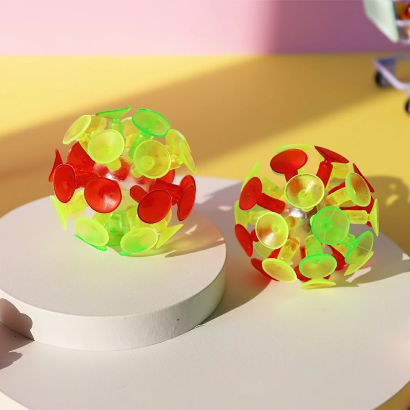 Đồ chơi bóng ném dính Sticky Ball phát sáng ,cụ dạy học tiếng anh cho giáo viên (6X6 cm)-HAUSE