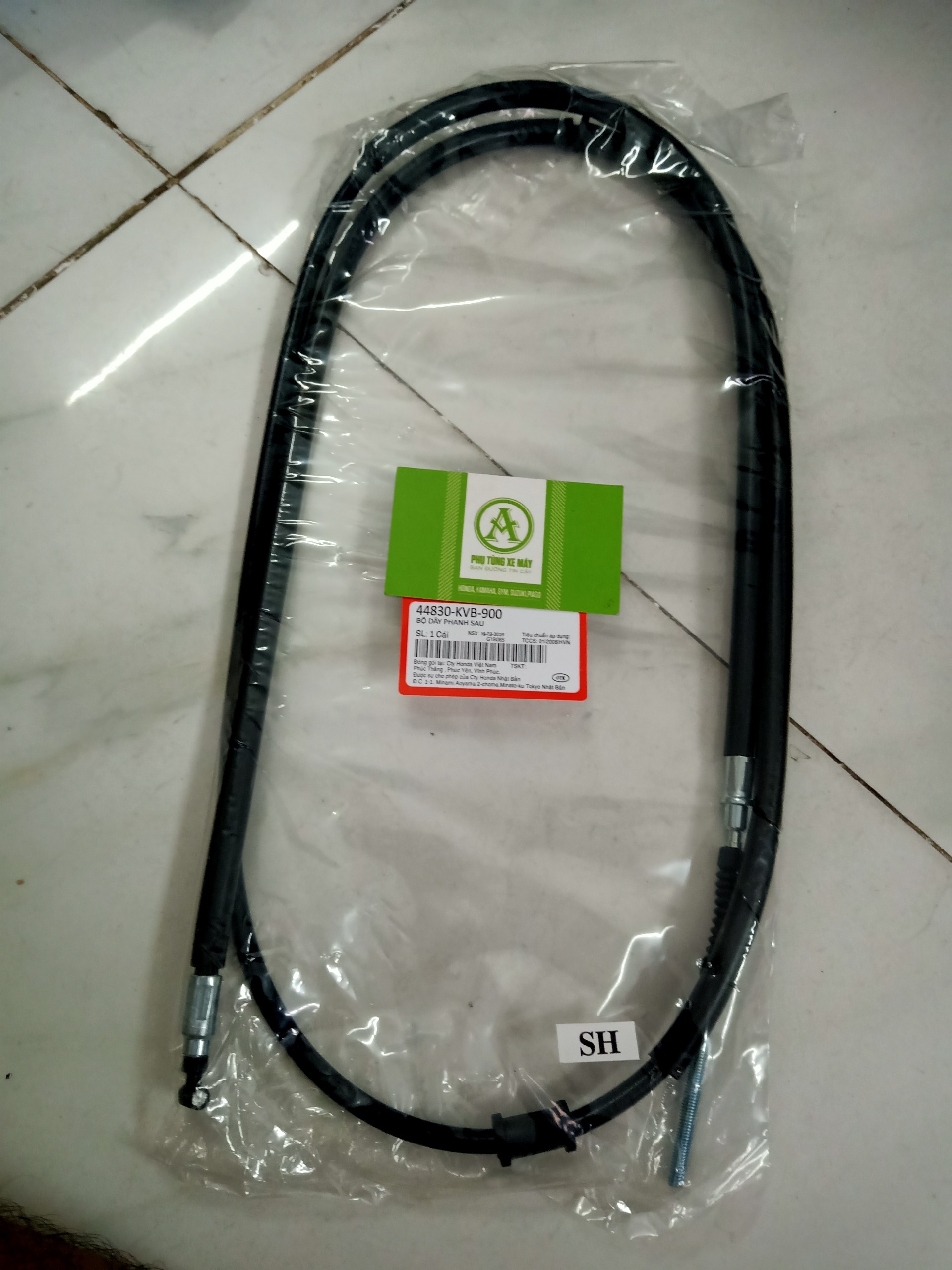 Dây thắng sau DYLAN, SH Ý - VIỆT NAM PS @ dài 195cm