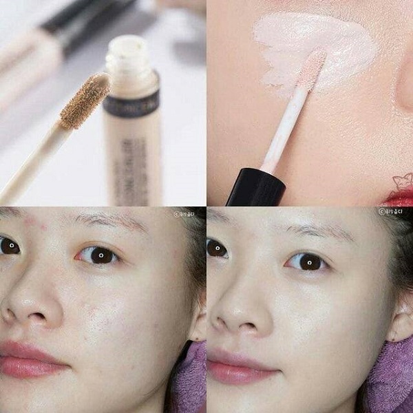 CHE KHUYẾT ĐIỂM THE SAEM COVER PERFECTION TIP CONCEALER HÀN QUỐC SIÊU HOT