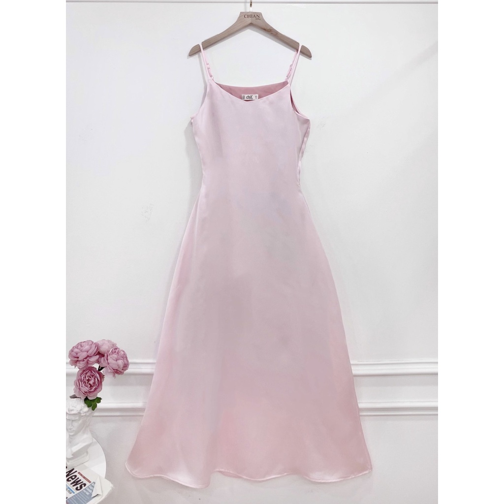 Váy 2 dây lụa sexy 1734