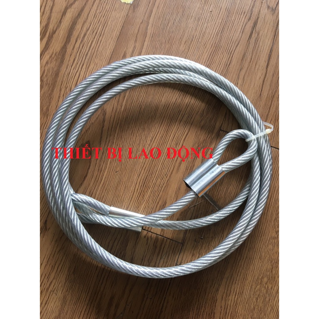 Dây cáp khoá xe chống cắt 3 mét phi 10