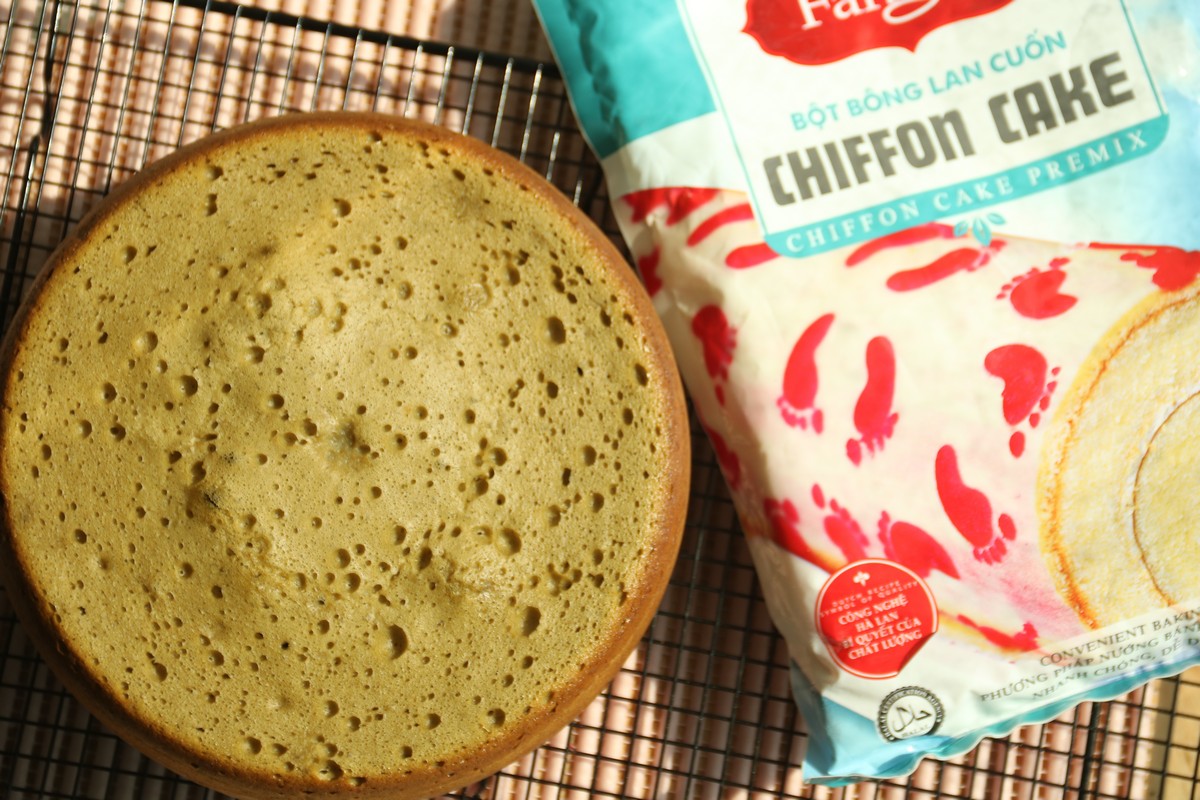 Bột Bánh Bông Lan Cuốn Chiffon Cake (1.5kg)