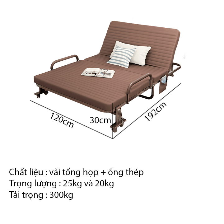 Korean Style Folding Sofa Bed 1m2 x 1m9, Sofa Bed mini nap