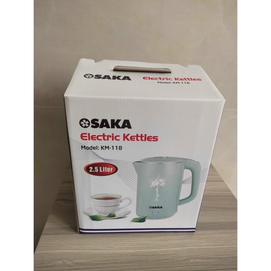 Ấm đun nước siêu tốc OSAKA 2.5L (MIỄN PHÍ GIAO HÀNG)