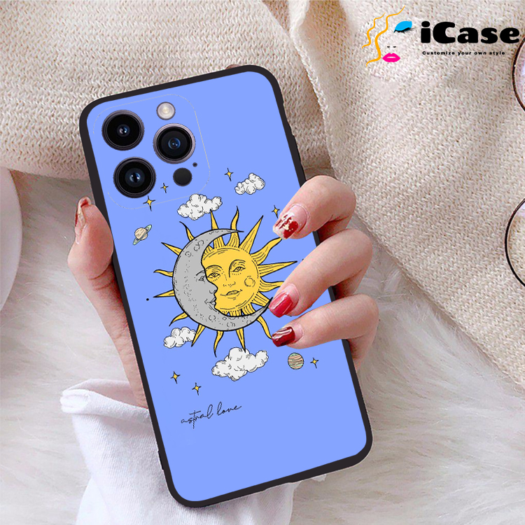 Ốp lưng iPhone 14 Pro Max viền dẻo TPU BST SUN