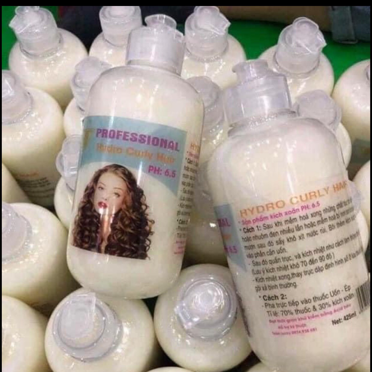DUNG DỊCH KÍCH XOĂN THẦN TỐC HYDRO CURLY HAIR 450ml