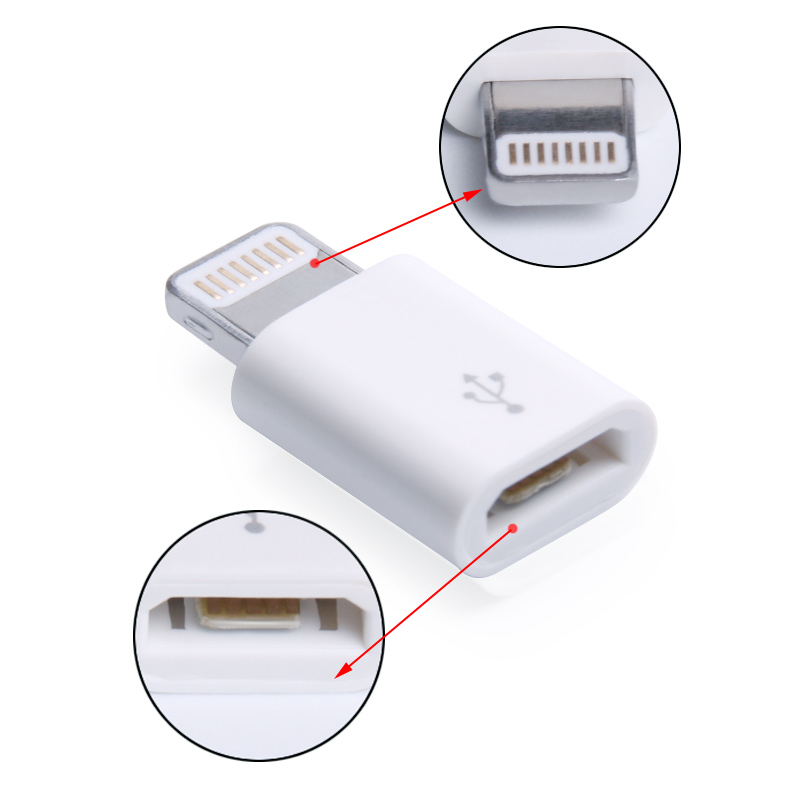 Đầu chuyển Micro USB sang Lightning
