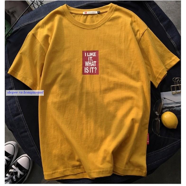 Áo thun tay lỡ I ILKE WHAT IS IT MVA0319