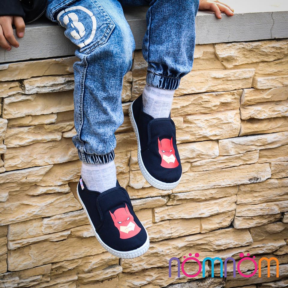 Shoes slipon boys NomNom EPB1932 indigo blue