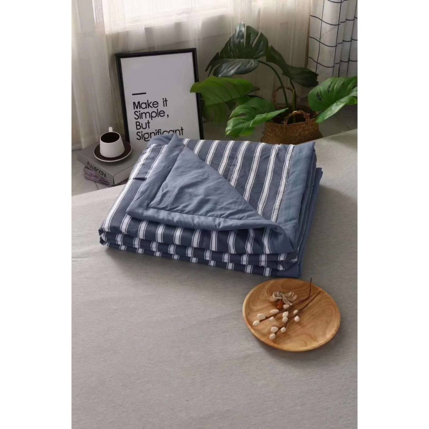 [Mã LIFEXANH03 giảm 10% đơn 500K] CHĂN HÈ MUJI XUẤT NHẬT KẺ CARO T ( ĐƯỢC CHỌN MÀU )