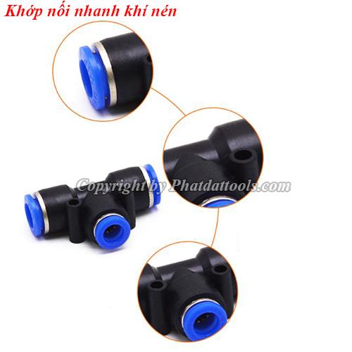 Pneumatic rope quick coupler set of 5