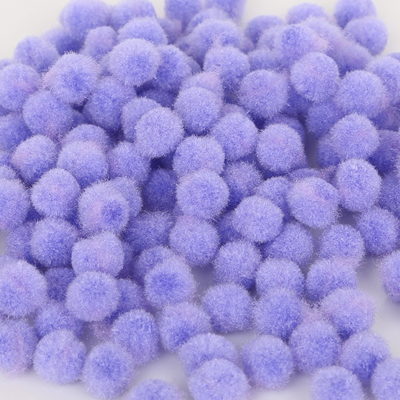 Set 10 quả pompom 10mm Dùng Làm Đồ Thủ Công Handmade DIY