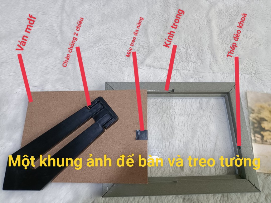 Khung Ảnh Để Bàn (10*15)cm - (13*18 )cm- (15*21)cm