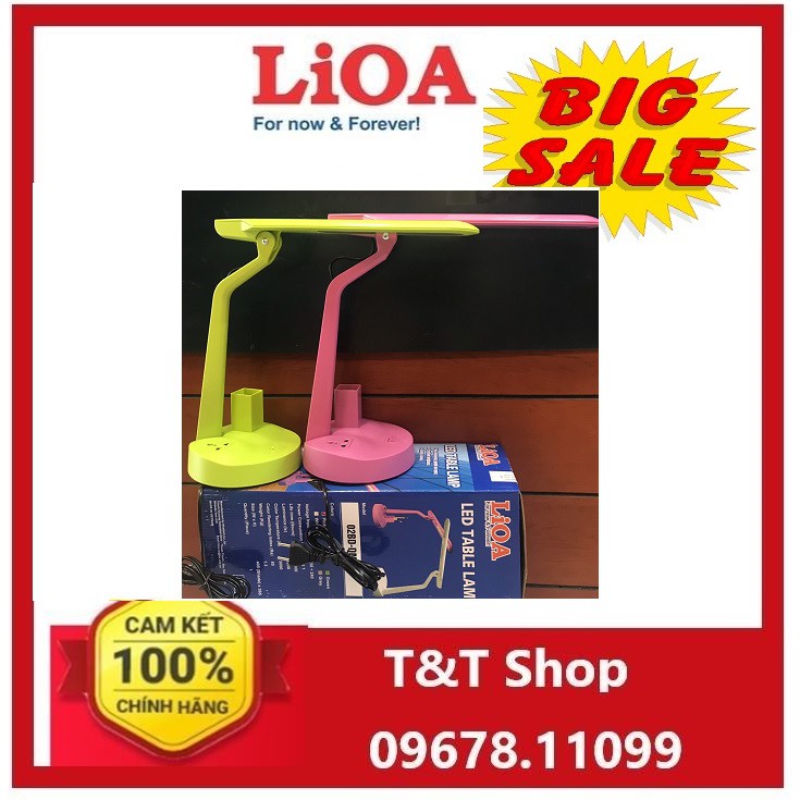 ĐÈN BÀN LED DỌC LIOA KIỂU MỚI 02