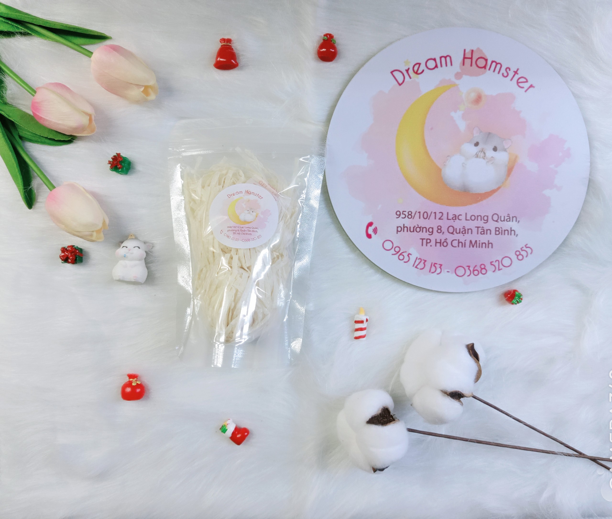 Cá sợi trắng Hamster (45gr)