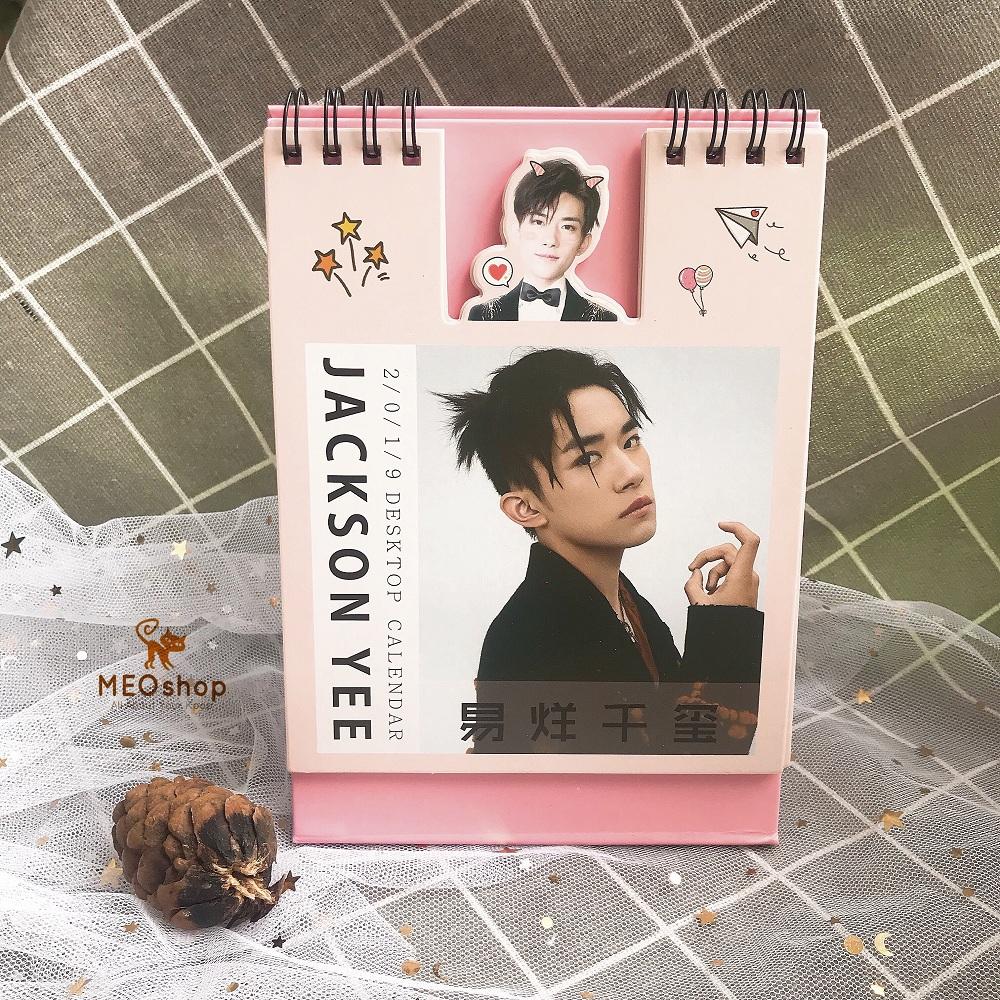 Lịch để bàn 2019 EXO, TFBoys, BTS