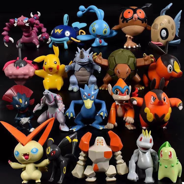 144Psc Đồ Chơi Pokemon Figures Mô Hình