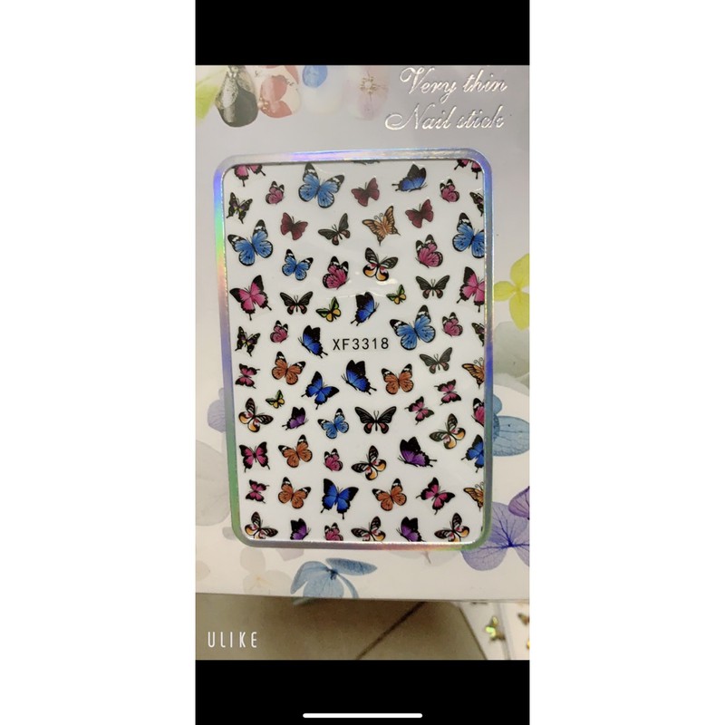 [NNails] sticker bướm nails
