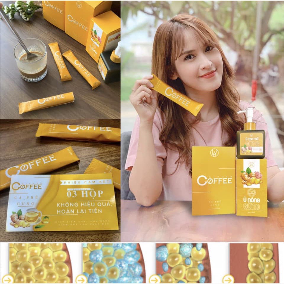 Cà Phê Gừng Giảm Cân - Ginger Coffee Chính Hãng