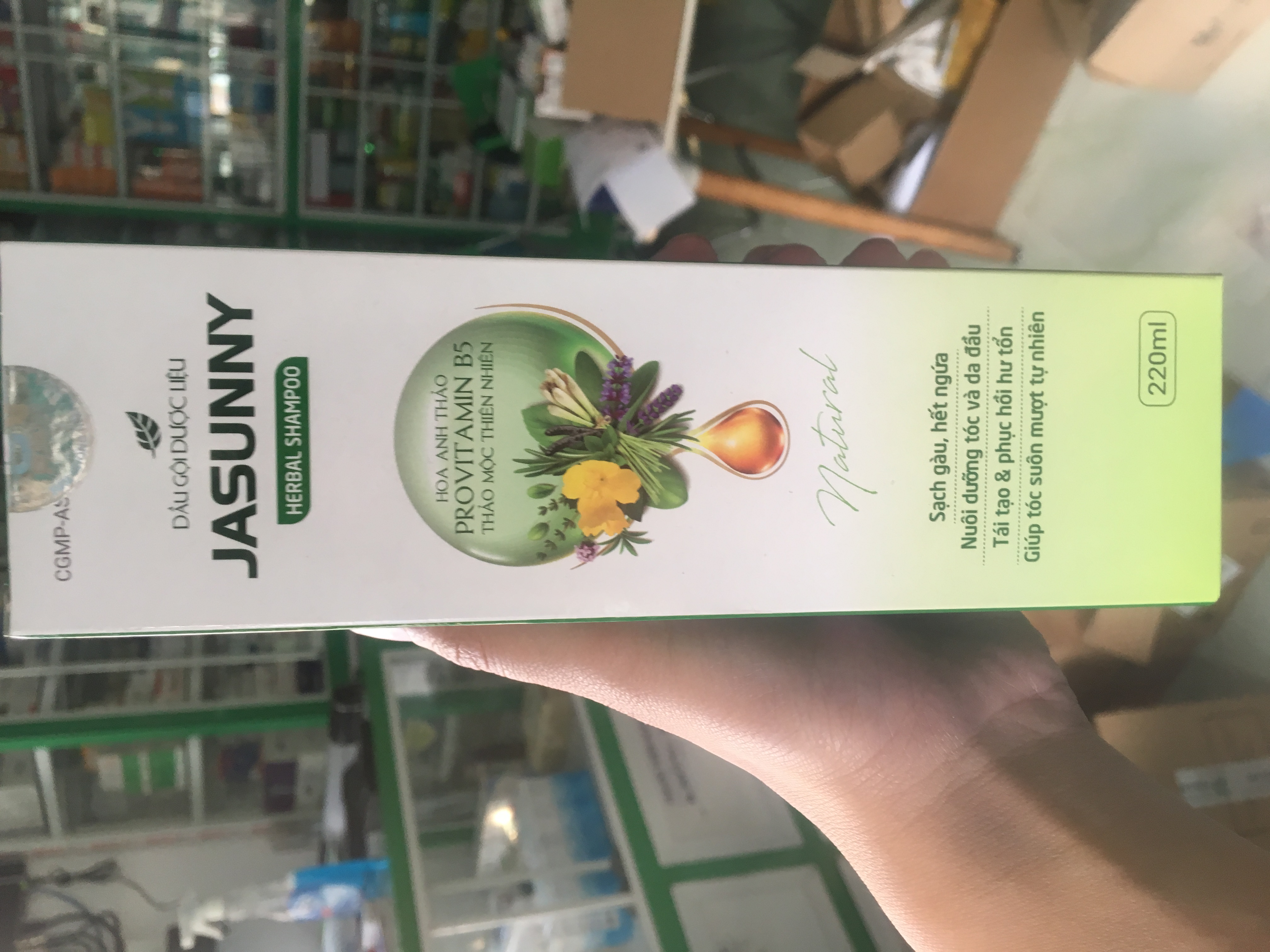 [HCM]Dầu gội Dược liệu JASUNNY [Chai 220ml] [jasuny jassuny]