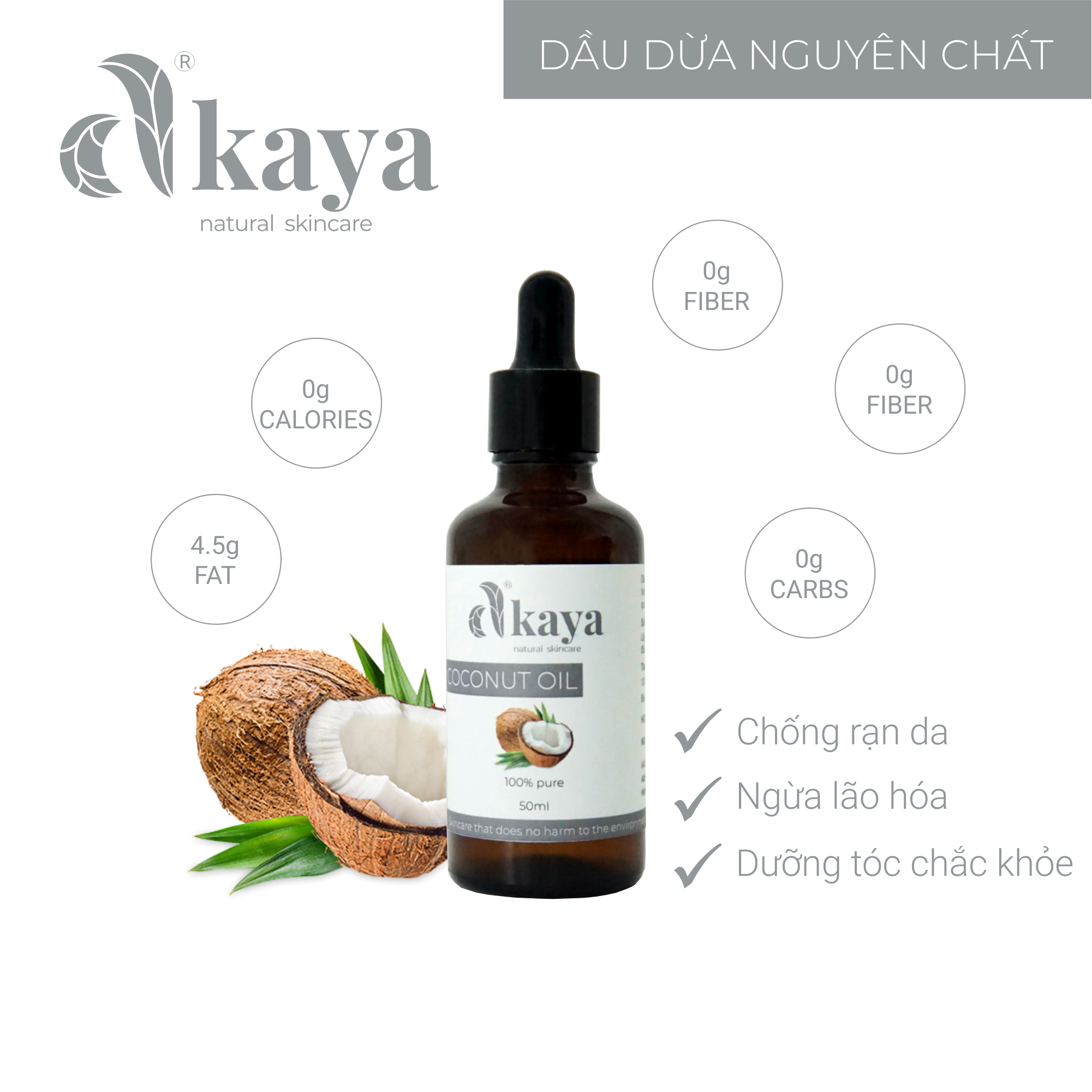 DẦU DỪA NGUYÊN CHẤT - EXTRA VIRGIN COCONUT OIL