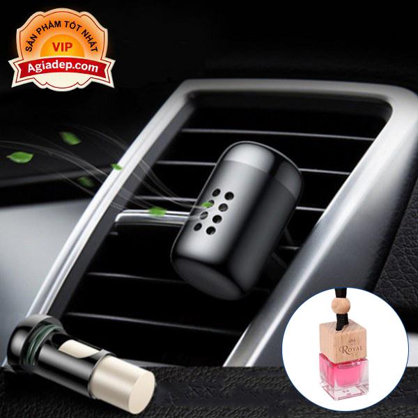 Nước hoa sáp thơm oto xe hơi BASEUS (Mỹ) - Cắm điều hòa, Làm sạch và Lan tỏa không khí dễ chịu trong xe + Tặng chai tinh dầu treo phòng