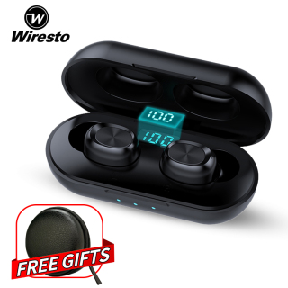 Wiresto tai nge bluetooth không dây True Wireless Earbuds Mini Bluetooth thumbnail