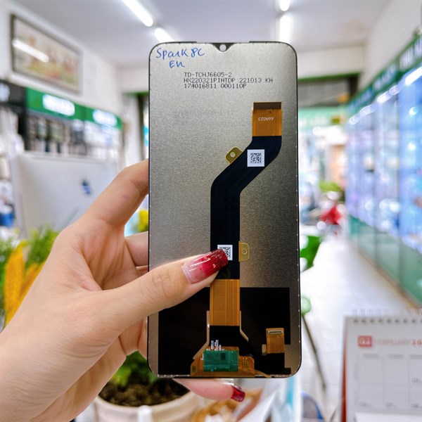 Màn hình tecno spark 8c / kg5k / spark 9t đã test, hiển thị đẹp.
