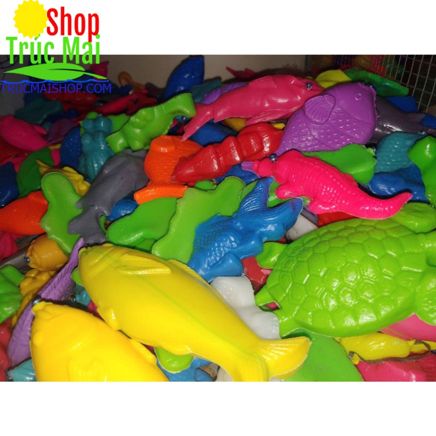 0.5Kg Cân cá nhựa đồ chơi câu cá