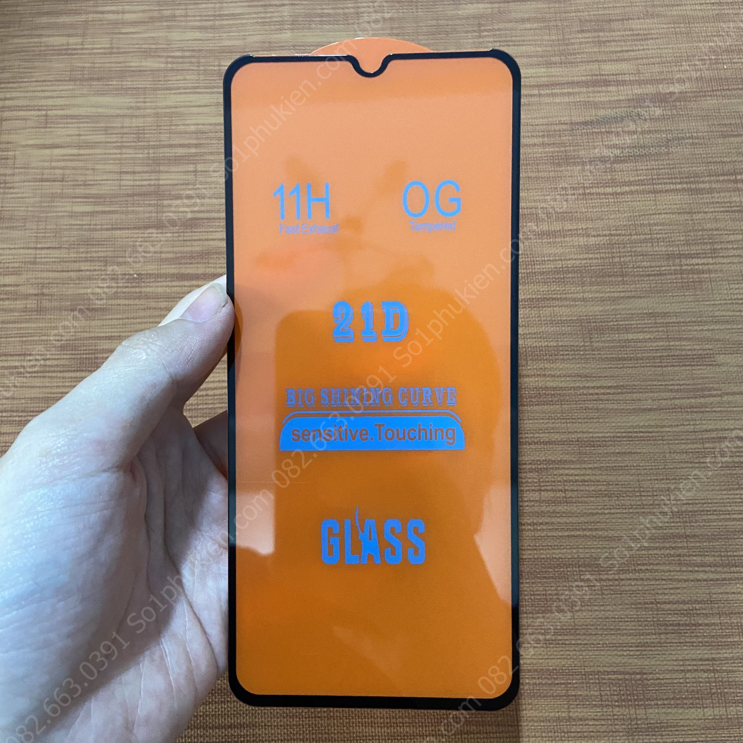 Kính cường lực Samsung A12/ Samsung Galaxy A03s full màn hình, không chấm liti