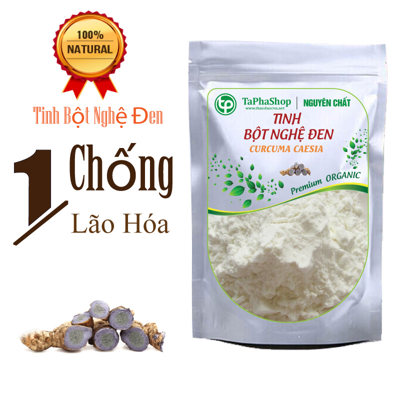 [HOT] Tinh bột nghệ đen 500gr - Thảo Dược Tấn Phát - Hàng công ty chất lượng cao