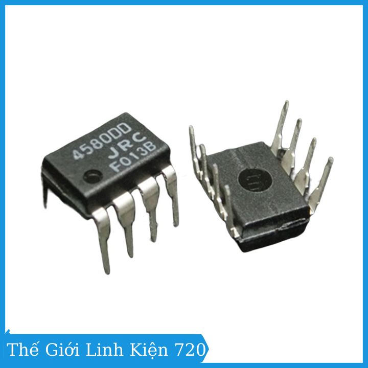 IC khuếch đại JRC4580 DIP8