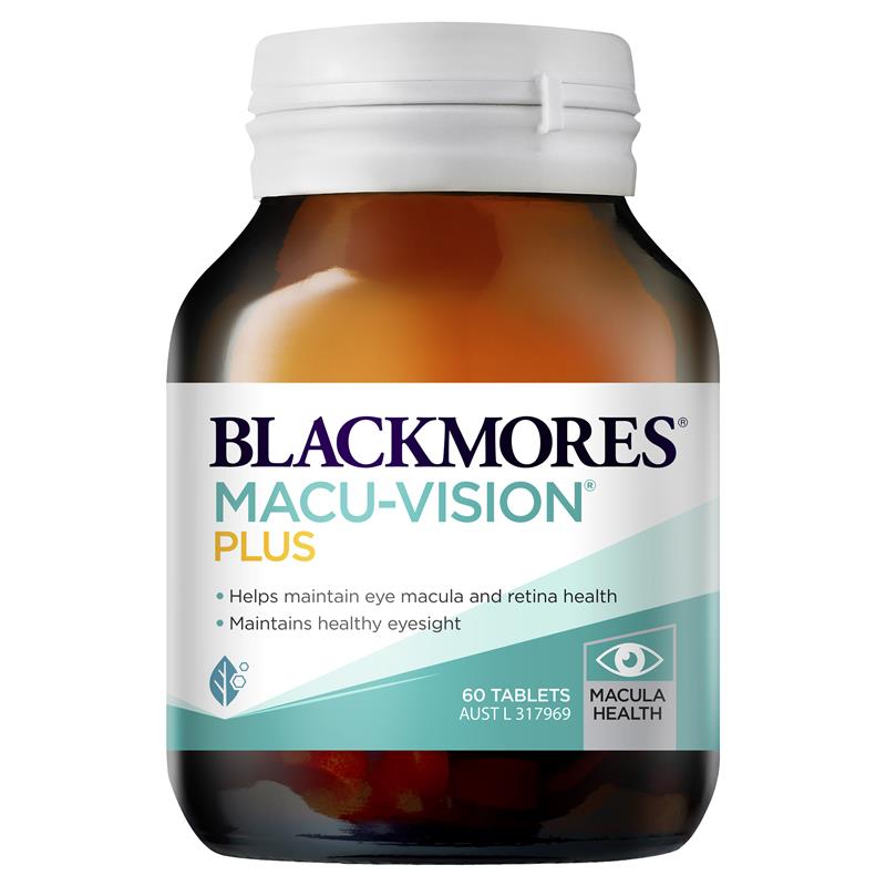 Viên bổ mắt Blackmores Macu-Vision  (Chai 60 viên)