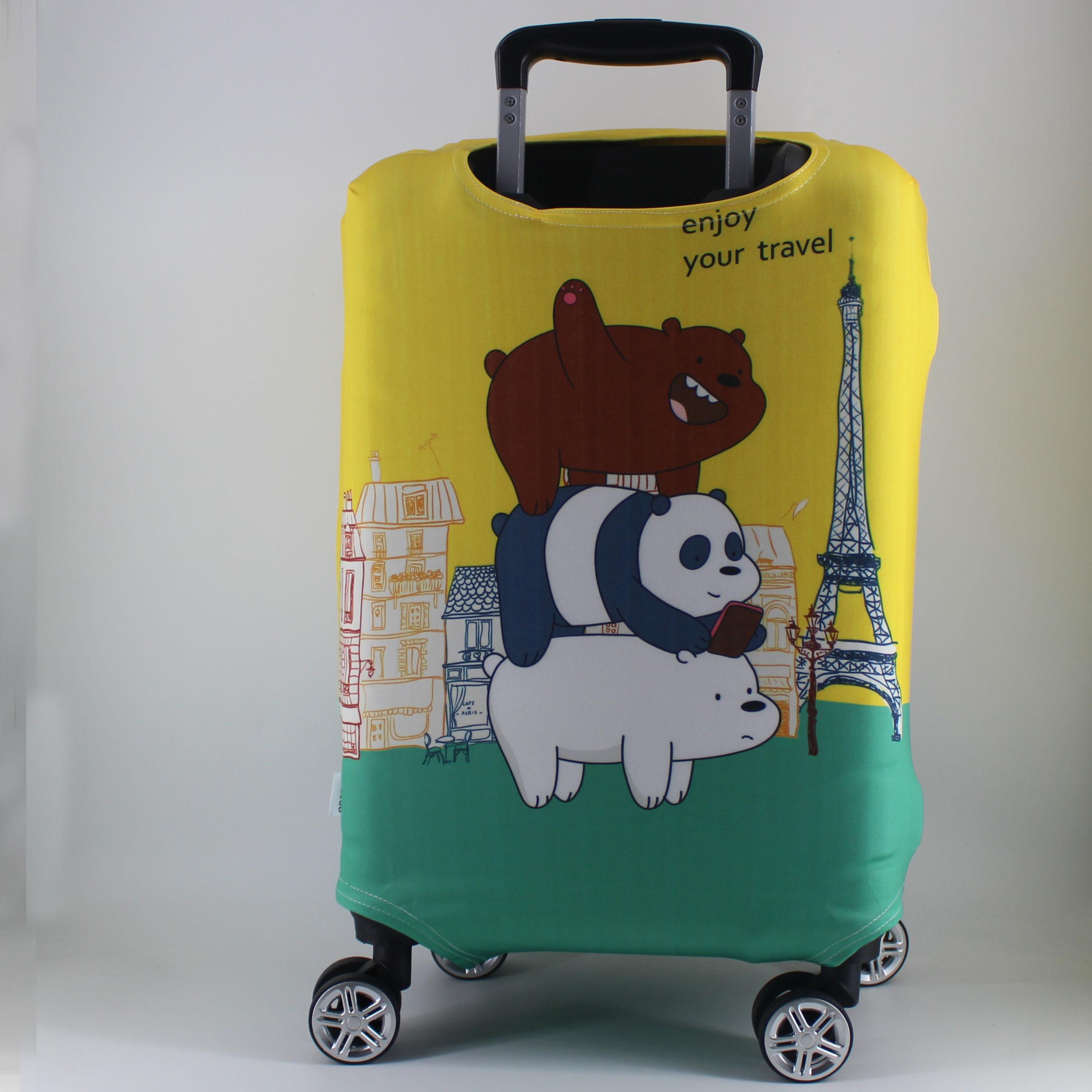 [HCM]Áo bọc vali vải thun co giãn 4 chiều Zooyoo H46