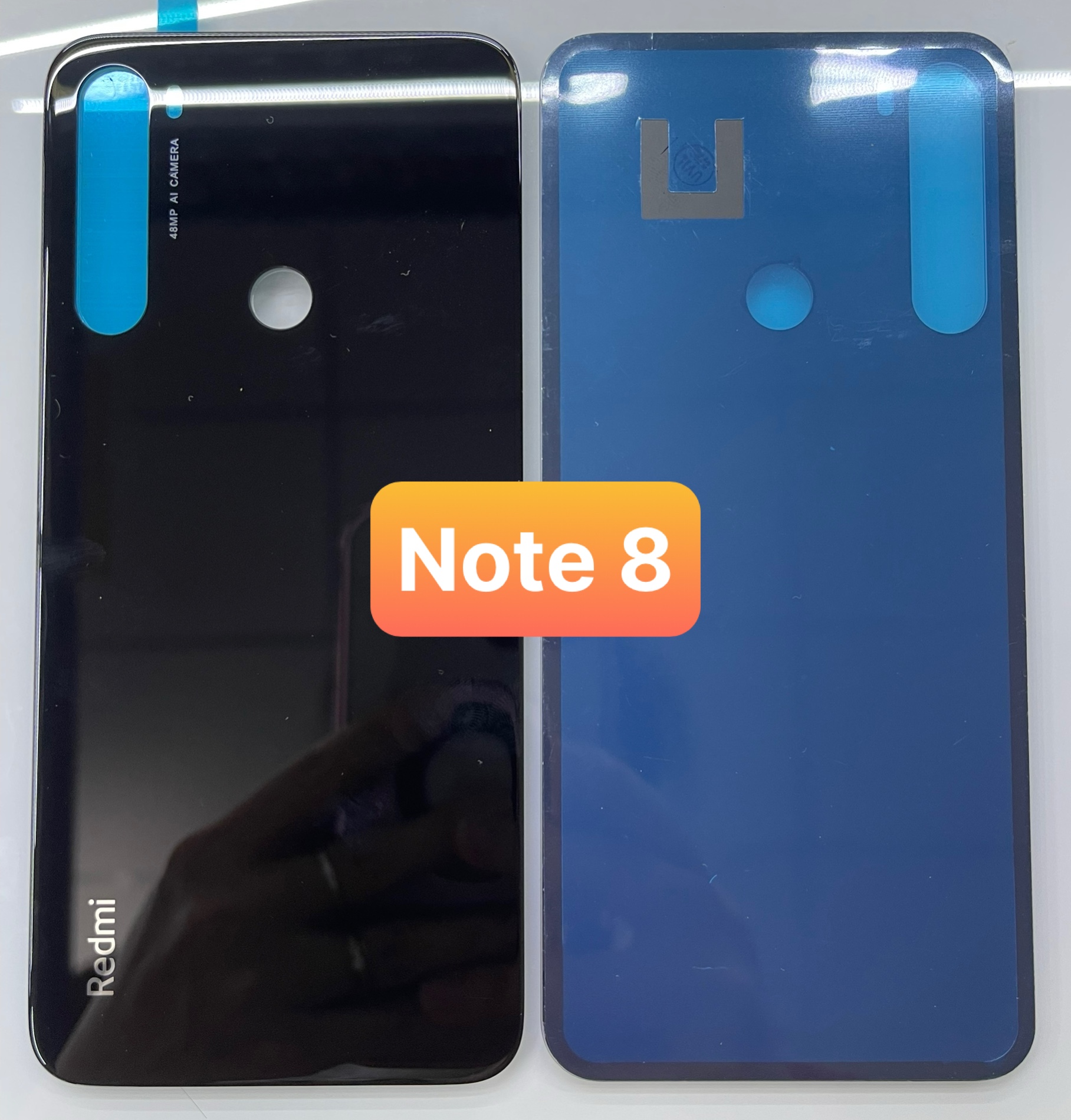 nắp lưng sau(kính lưng)xiaomi note 8 zin