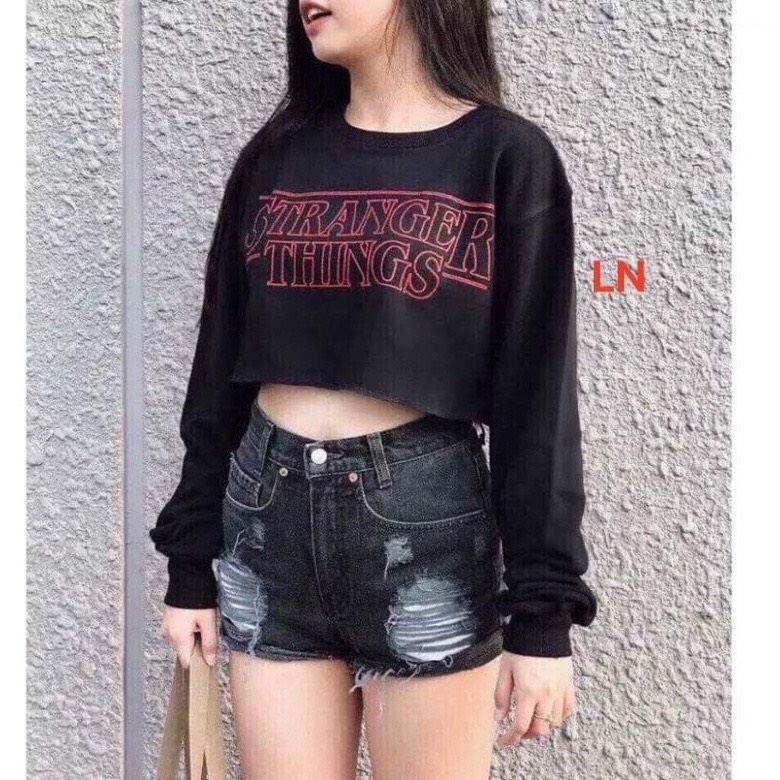 Áo croptop strang ln12