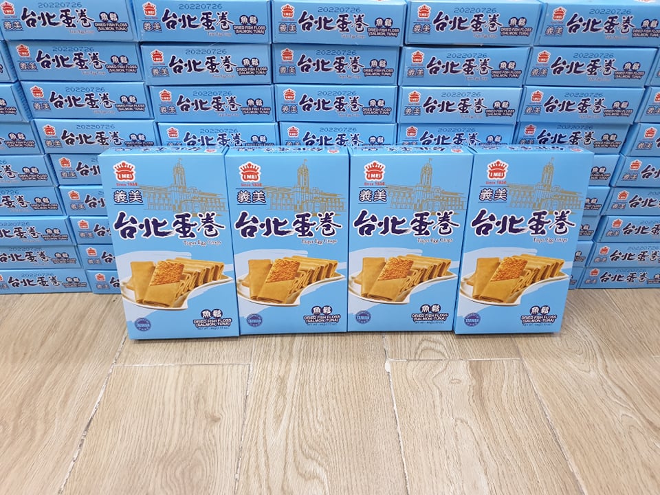 Bánh Quy Trứng Cuộn Chà Bông Cá 66g ( date t7/2022)