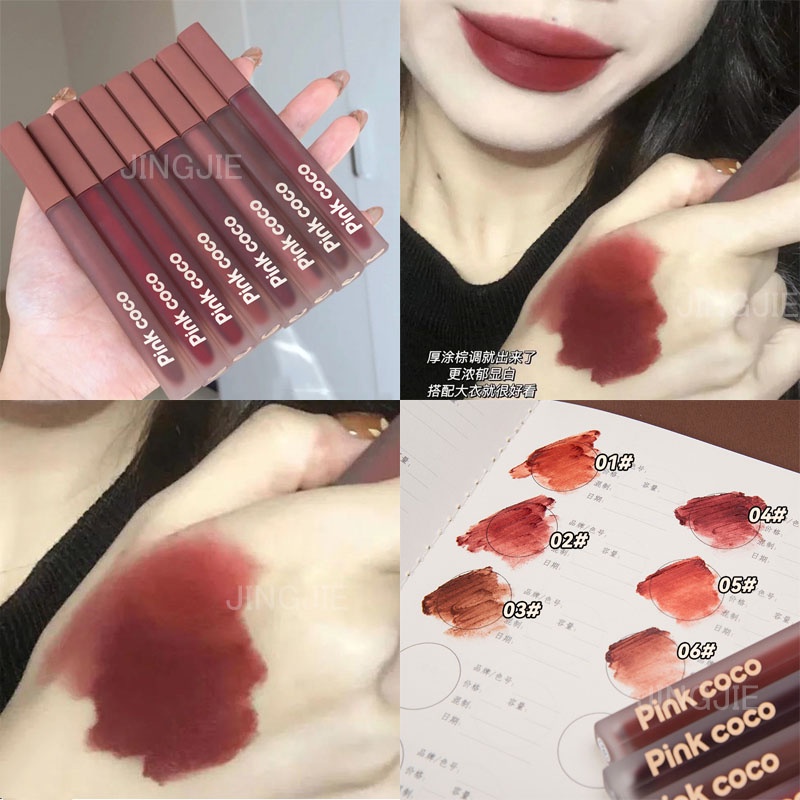 Son Kem lì Pink Coco mềm mịn môi  ảnh shop chụp