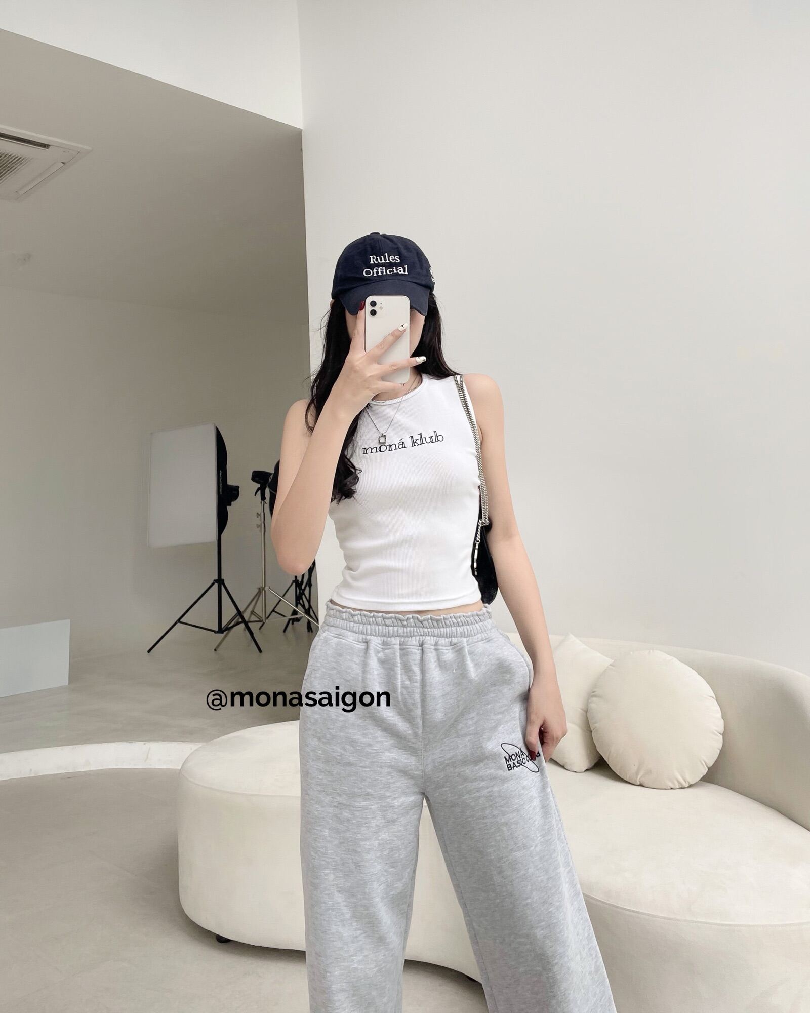 [VOUCHER 12%/149K] Áo baby tee ôm ba lỗ MONÁ - KLUB TANK TOP