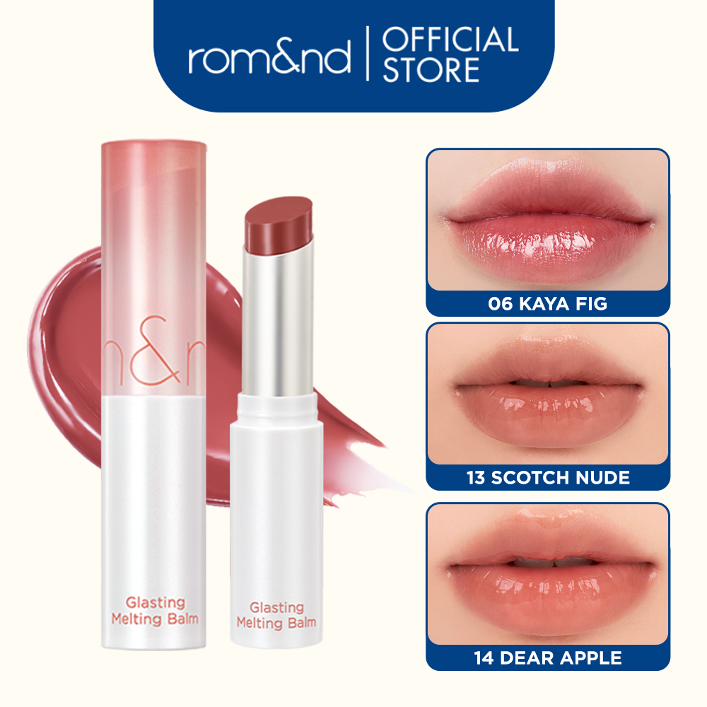 [Rom&nd] [Ve-easy] Son dưỡng màu tint Romand Glasting Melting Balm 3.5g
