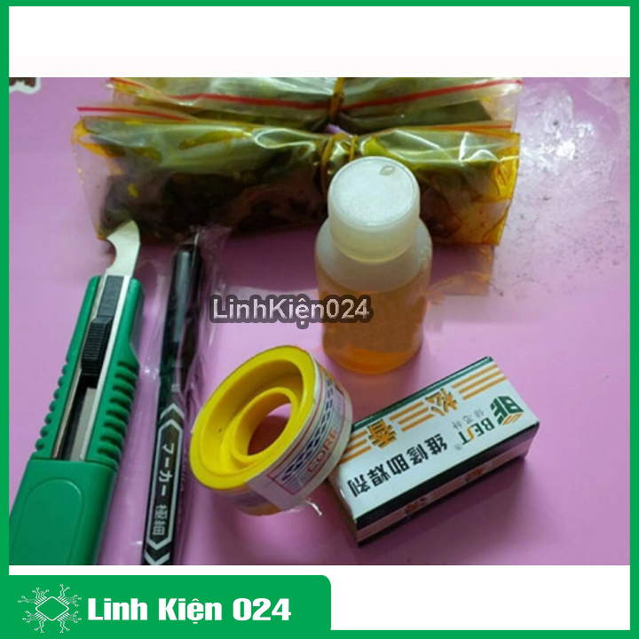 Combo bộ dụng cụ làm mạch in thủ công