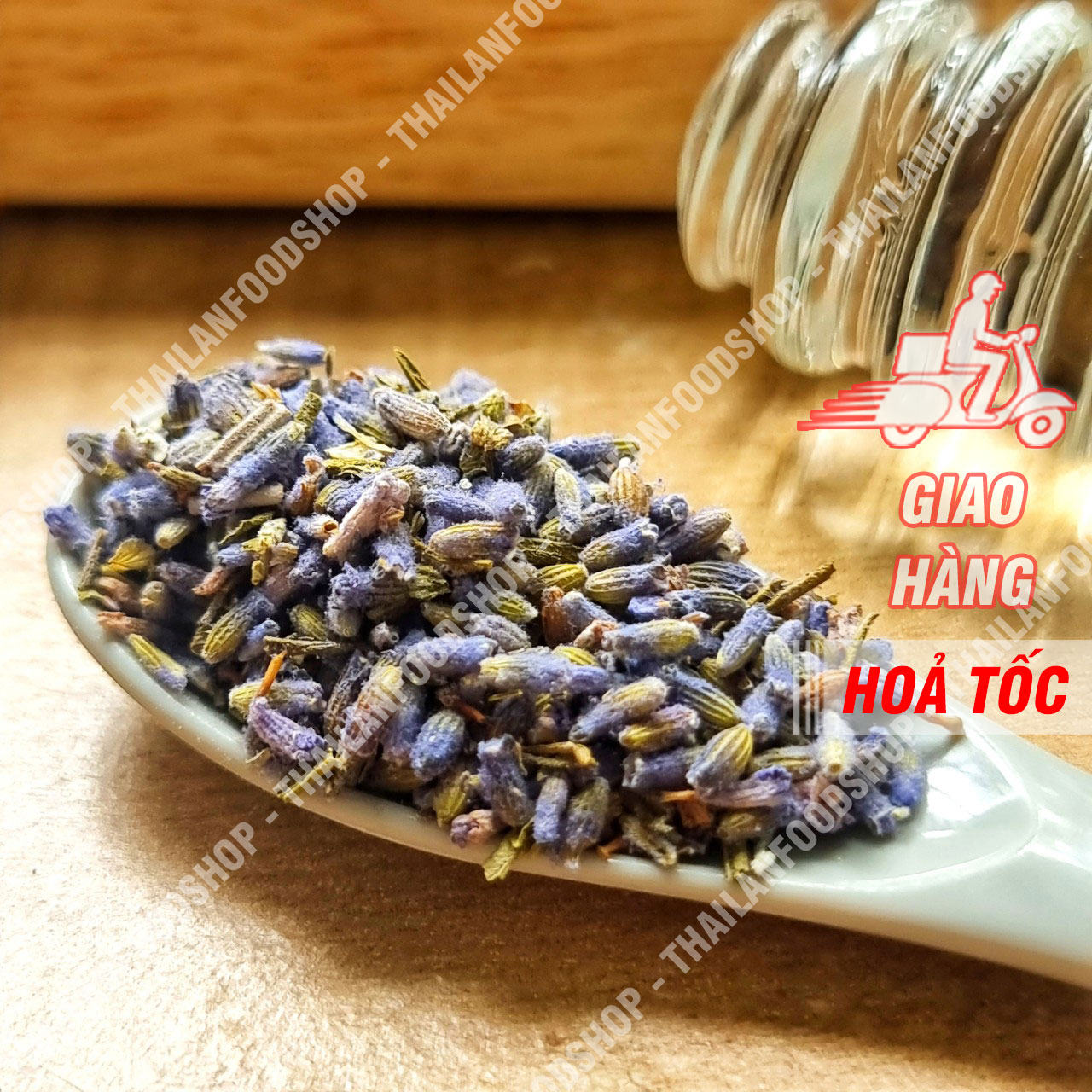 Trà Hoa Oải Hương (Lavender) Lon 150Gram