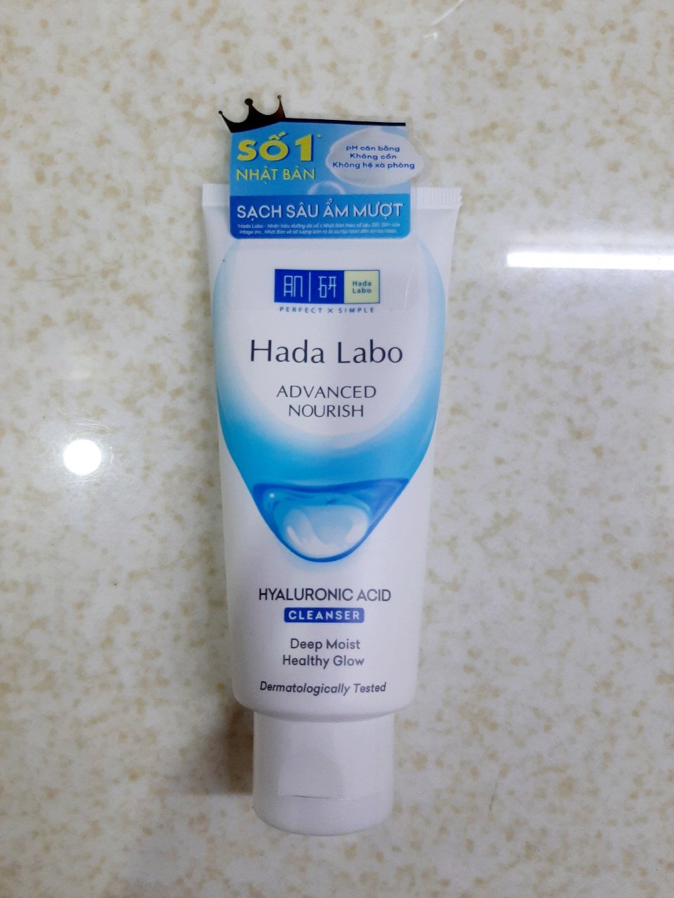 Sữa Rửa Mặt Hada Labo Advanced Nourish Hyaluron Cleanser 80g