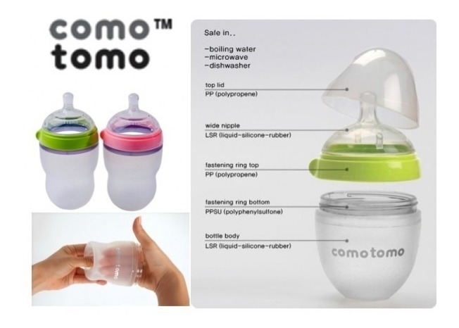 Phụ kiện Cổ bình sữa Comotomo 150ml và 250ml