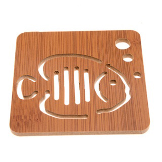Đế lót ly, đế lót nồi gỗ size 9,5cm