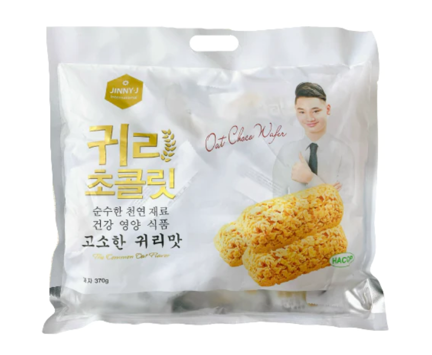 Bánh Xốp Yến Mạch Jinny-J/Ruby&Ben (Gói 350g)