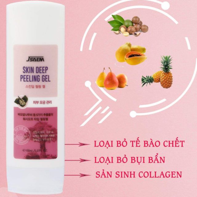 TẨY TẾ BÀO CHẾT JSAEM Hàn Quốc 150ml